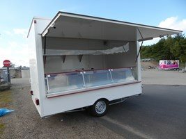 De-luxe 380 salgsvogn m/køledisk